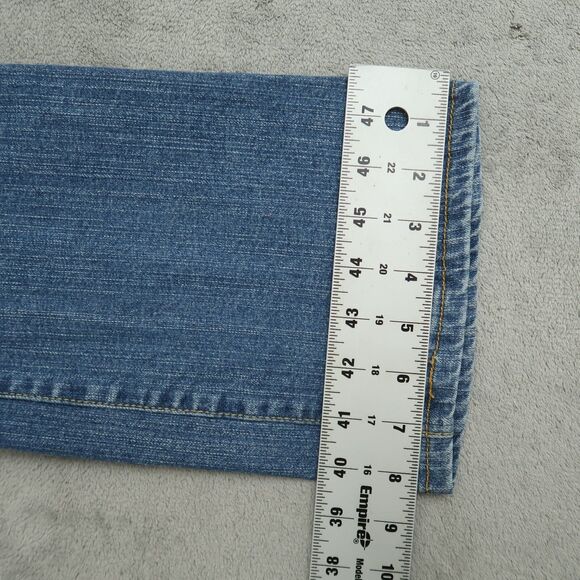 Levi's 550 Jeans Women's Size 8M Blue Mid-Rise Relaxed Bootcut 28.5" Inseam - Picture 5 of 16